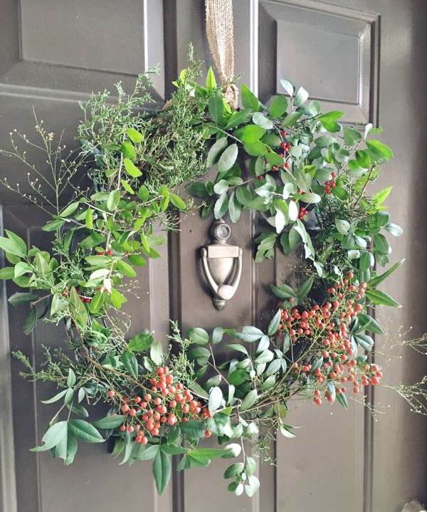 Simple rustic fall wreaths