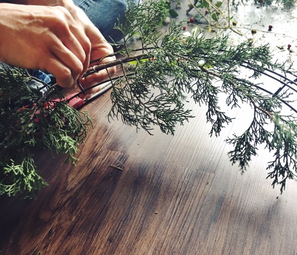 Simple rustic fall wreaths